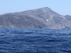 Amorgos - Monastero Panagia visto dal mare